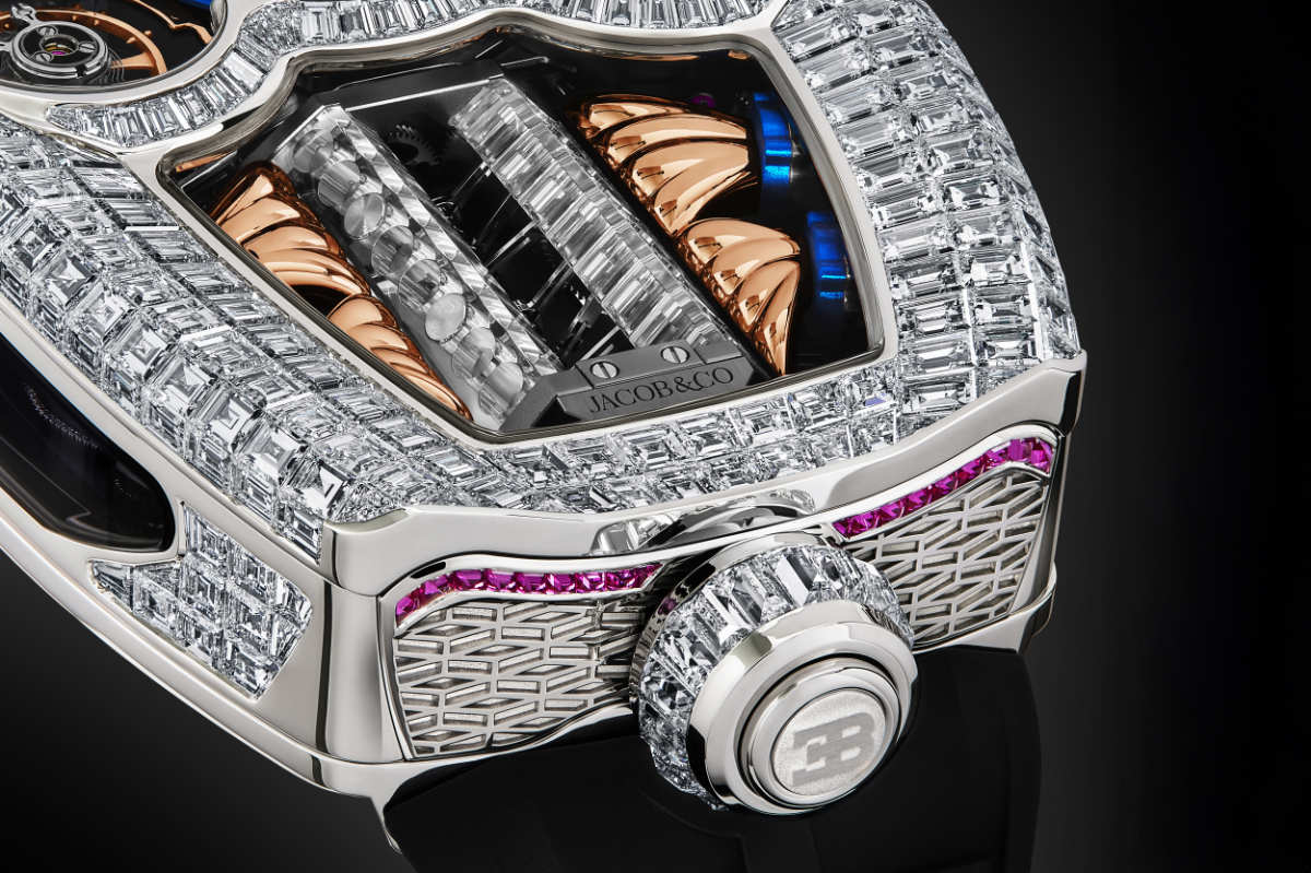 Timeless Engineering High Watchmaking Jacob & Co. Bugatti Tourbillon And Bugatti Tourbillon Baguette