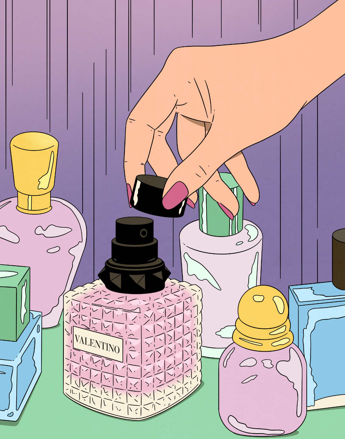 Valentino Beauty And Digital Artists Transform Born In Roma