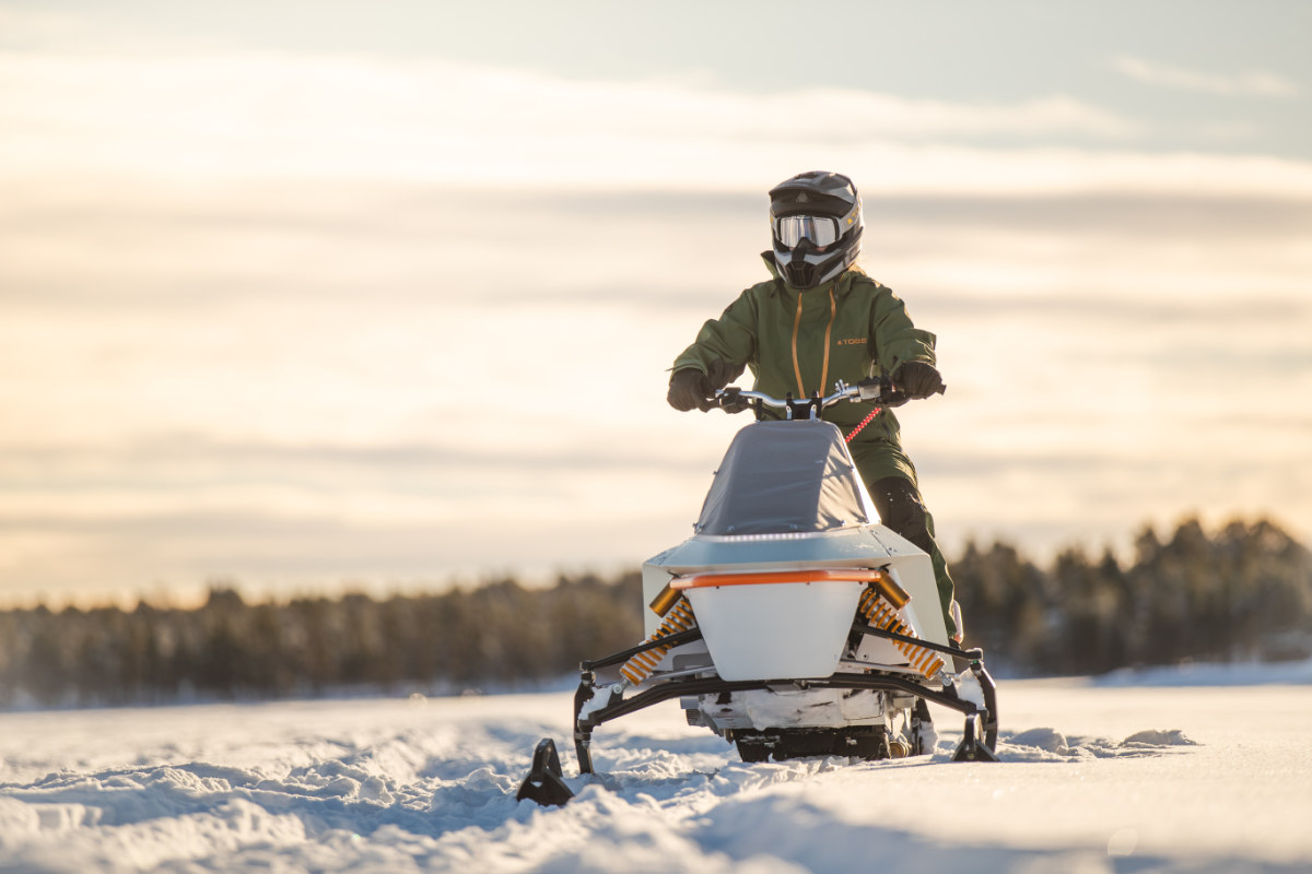 The Electric, Sustainable Snowmobile: Vidde Just Launched Their First Vehicle - Designed By Pininfar