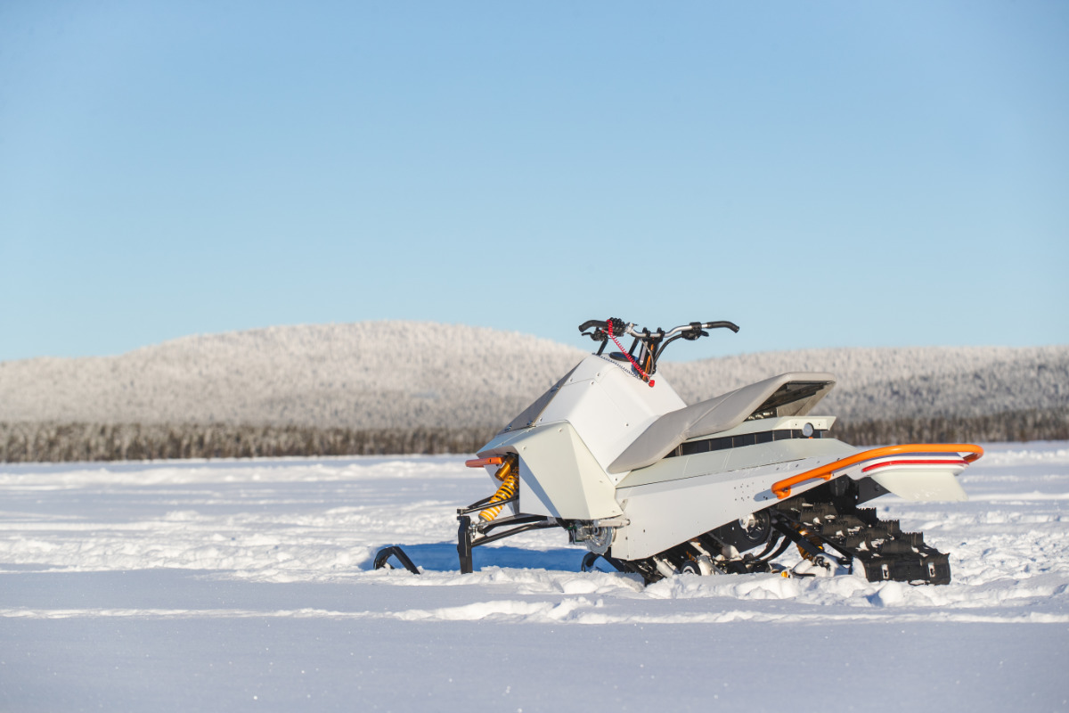 The Electric, Sustainable Snowmobile: Vidde Just Launched Their First Vehicle - Designed By Pininfar