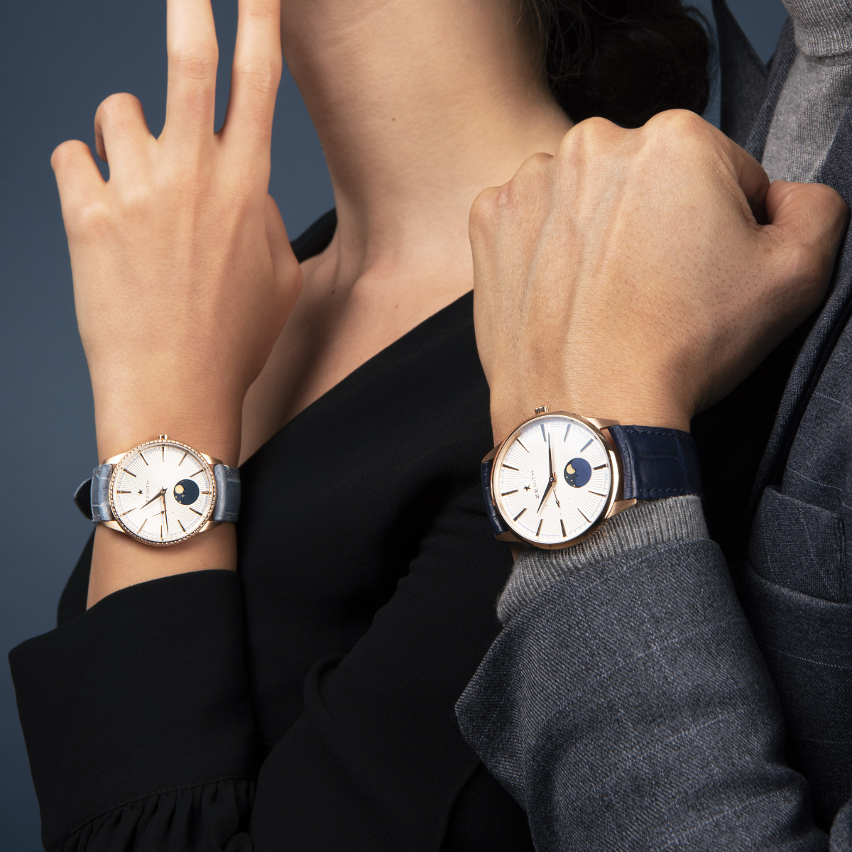 Zenith strikes a chord of elegance this Valentine’s Day with the Elite Moonphase for her & for him