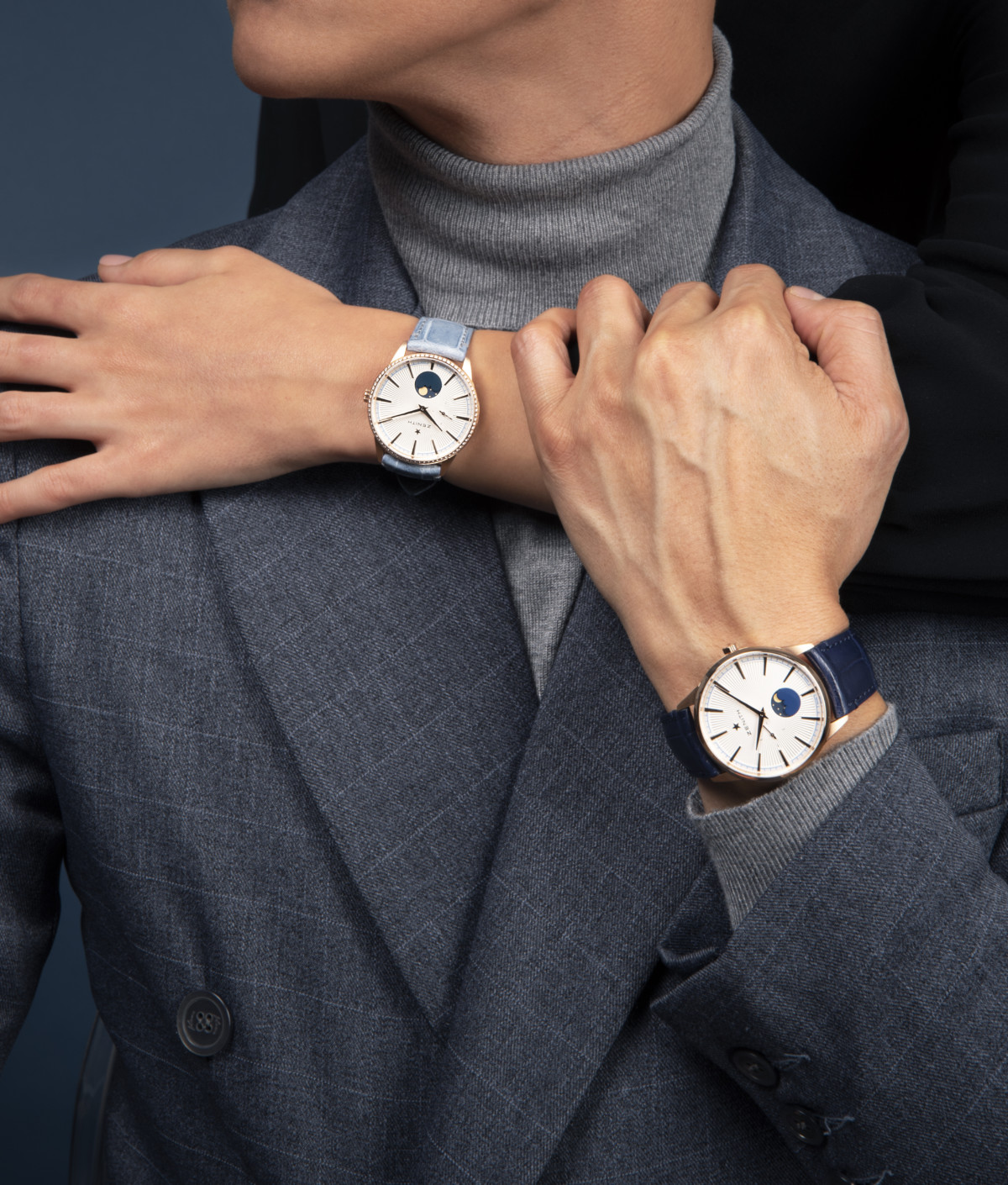 Zenith strikes a chord of elegance this Valentine’s Day with the Elite Moonphase for her & for him