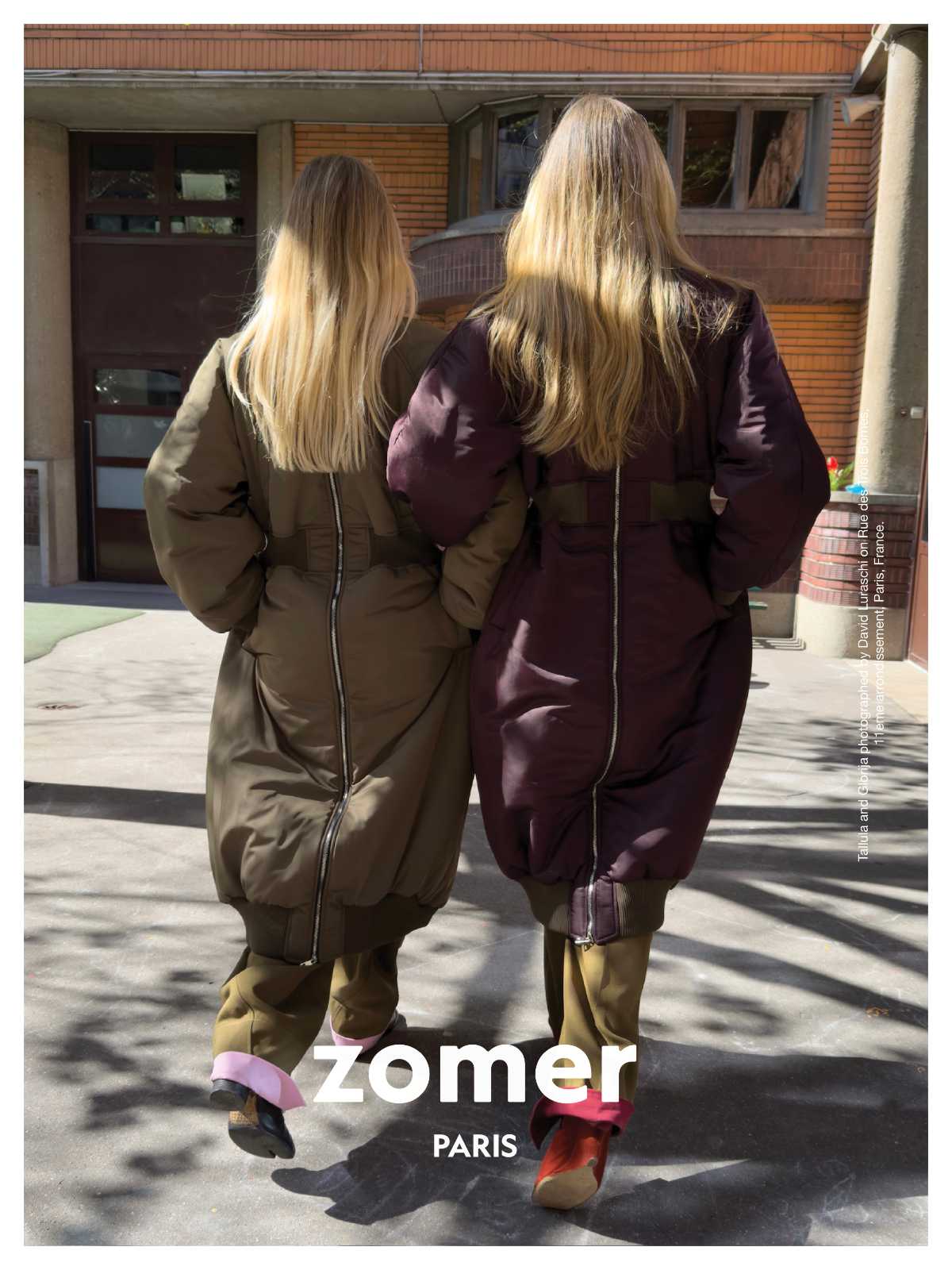 Zomer Presents FW25 Campaign “Back To Front” By David Luraschi