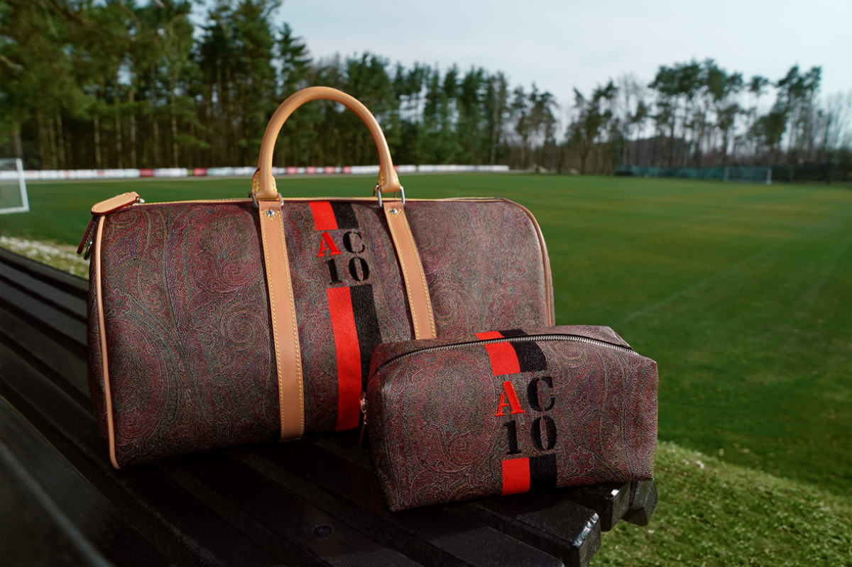 Etro Provides AC Milan Team with Customized Travel Accessories – WWD