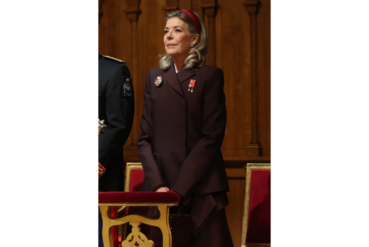 Princess Caroline Of Monaco Appears In KHAITE For Monaco National Day 2025