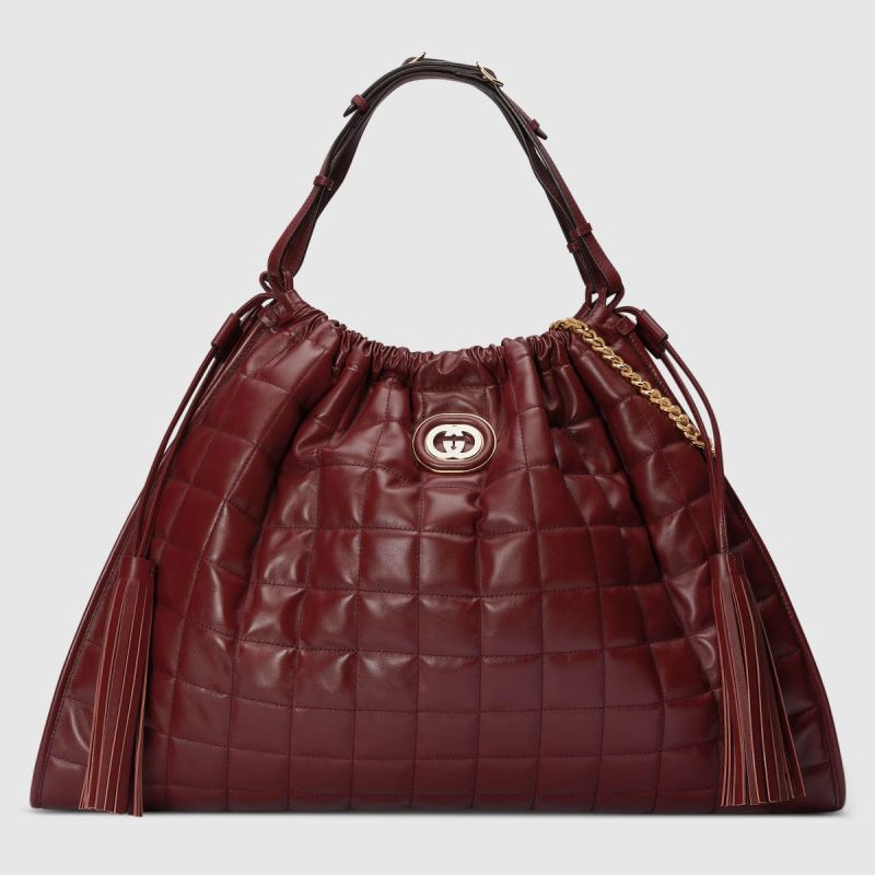 Gucci Fifth Avenue Flagship New York: Gucci Deco Large Tote Bag - Luxferity