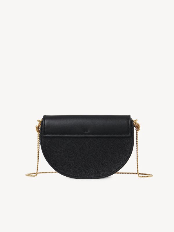 Chloé Boutique Saint-Honoré Paris: Marcie Chain Flap Black Bag - Luxferity