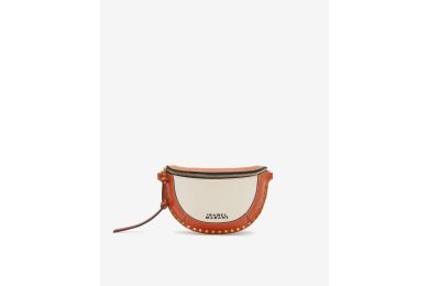 Skano Leather And Cotton Belt Bag