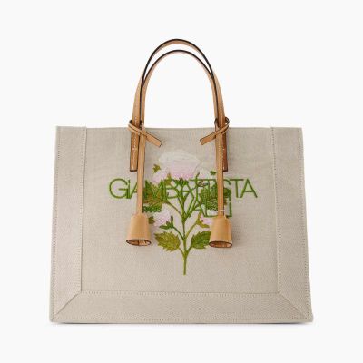 Rose Bouquets Shopping Bag