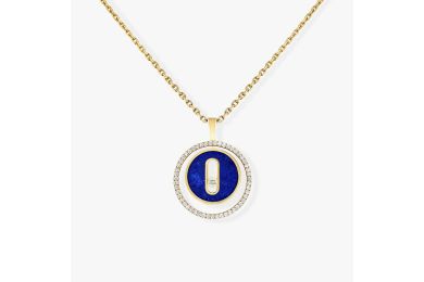 Lucky Move PM Lapis Lazuli Yellow Gold Necklace