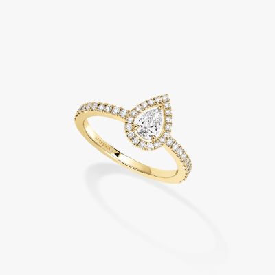 Joy Pear Cut Diamond 0,25ct Ring