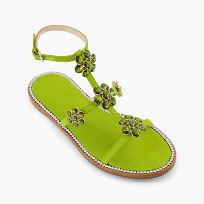 Olive Jaipur Sandals