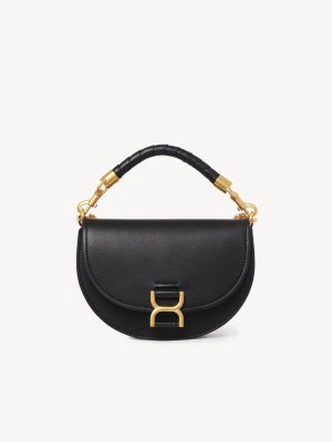 Marcie Chain Flap Black Bag