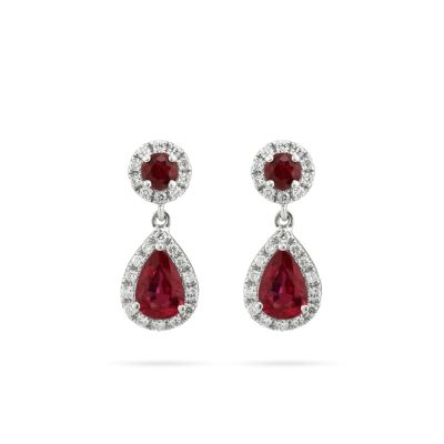Classic Gemstones Earrings (36304)