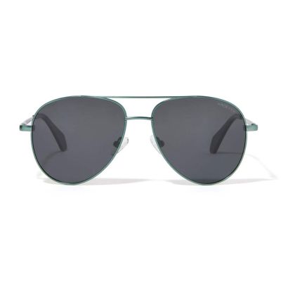 James Aviator Sunglasses (Green / Black)