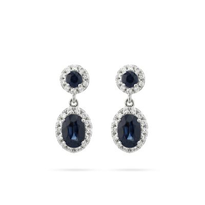 Classic Gemstones Earrings (36308)