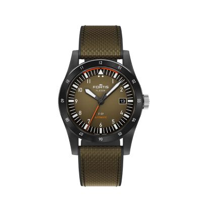 f-39 Werk 7 Tactical Green On Hybrid Strap