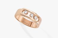 Move Noa - Pink Gold Diamond Ring
