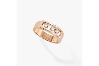 Move Noa - Pink Gold Diamond Ring