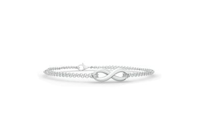 Infinity Knot Chain Bracelet