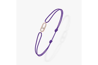 Move Uno Purple Cord Bracelet