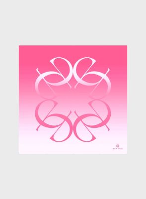 Silk Square Scarf (Pink)