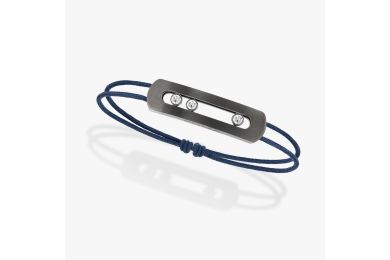 Move Graphite Titanium Cord Bracelet