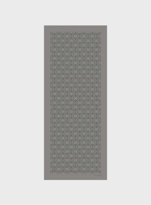 Silk Wool Oblong (Silver)