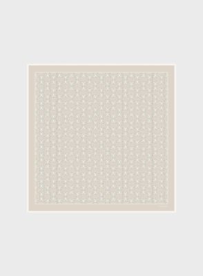 Silk Shawl (Powder White)