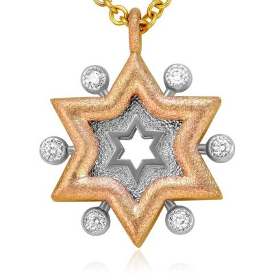 Star Of David Pendant/Necklace