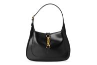 Jackie 1961 Small Shoulder Bag (Black Leather)