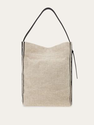 Jacquard Fabric Tote Bag