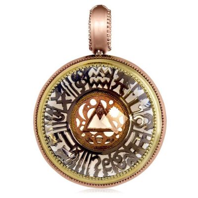 Gold Talisman Pendant Necklace