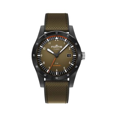 f-41 Werk 7 Tactical Green On Hybrid Strap