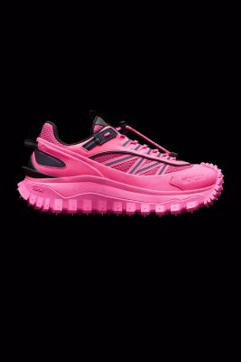 Trailgrip Sneakers (Black & Pink)