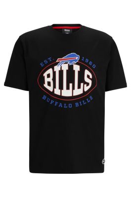 BOSS x NFL Stretch-cotton T-shirt (Black)