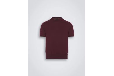 Bordeaux T-shirt In Cashmere And Silk