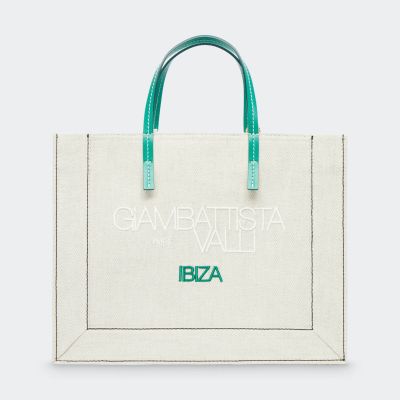 Green “Ibiza” Shopping Bag