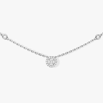 Joy XS White Gold Diamond Necklace