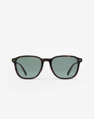 Brown Heritage Round Frame Sunglasses