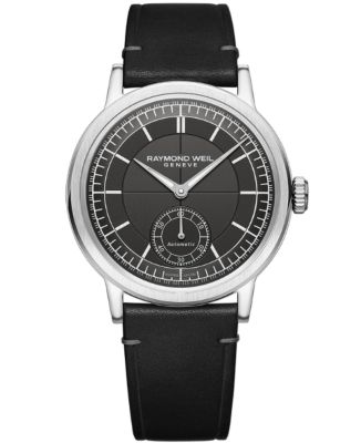 Millesime Black Automatic Small Seconds Watch