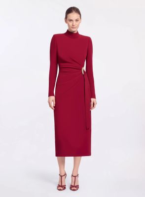 Crytal Embellished Midi Dress