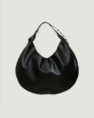 Hobo Black Leather Bag