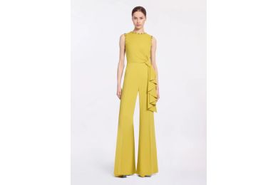 Stud Embellished Cady Jumpsuit