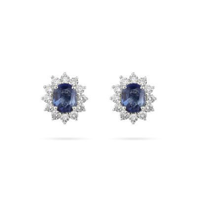 Classic Gemstones Stud Earrings (36488)