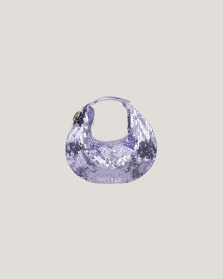 Lilac Fortune Sequined Bag