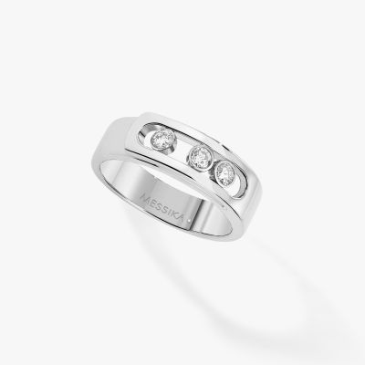 Move Noa - White Gold Diamond Ring
