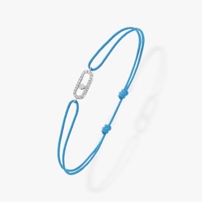 Move Uno Blue Cord Bracelet