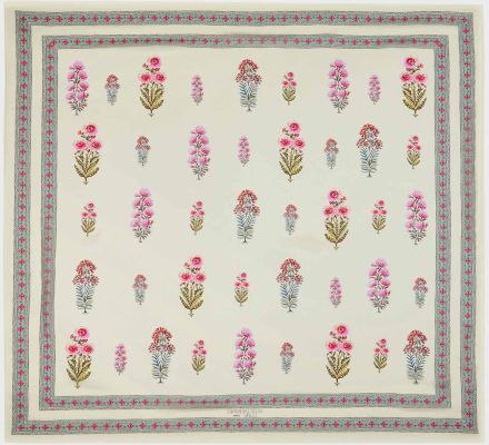 Floral Silk Printed Scarf (1010)