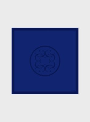 Silk Wool Shawl (Twiggy Blue)
